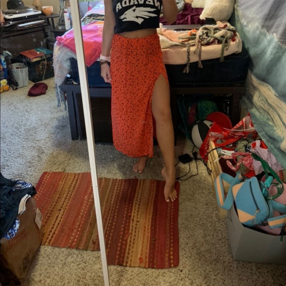 Maxi Skirt with Slit